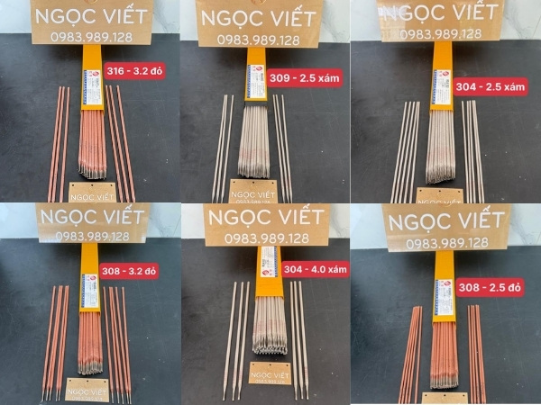 Shop Ngọc Viết cung cấp que hàn inox chính hãng, giá tốt