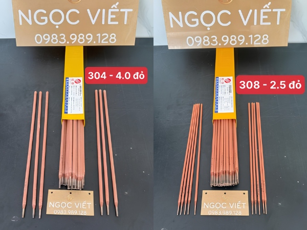Que hàn inox được sử dụng chủ yếu trong phương pháp hàn hồ quang tay
