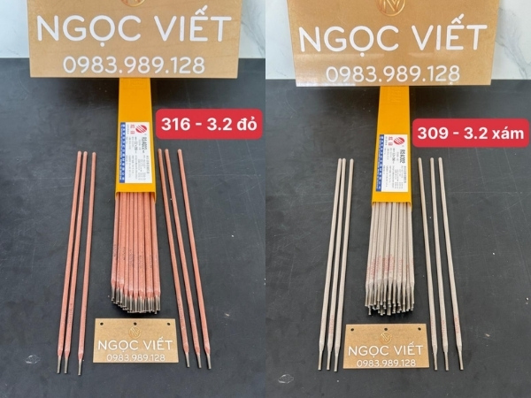 Que hàn inox 3.2 mm đáp ứng yêu cầu hàn nối những vật liệu inox có độ dày vừa và lớn