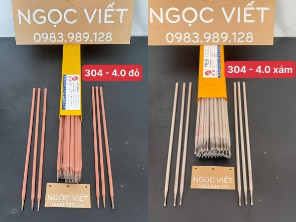 Shop Ngọc Viết chuyên cung cấp que hàn inox 4.0 chất lượng cao