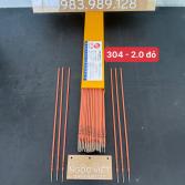 Que hàn 304 2.0 đỏ (1 hộp 2kg)