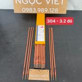 Que hàn 304 3.2 đỏ (1 hộp 2kg)