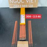 Que hàn 308 2.5 đỏ (1 hộp 2kg)